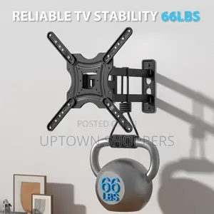 Full Motion Tv Wall Mount, With Swivel and Tilt, for 26" to 55"