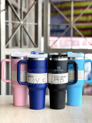 Stanley Tumbler Cup With Handle – Keeps Drinks Hot Cold All Day