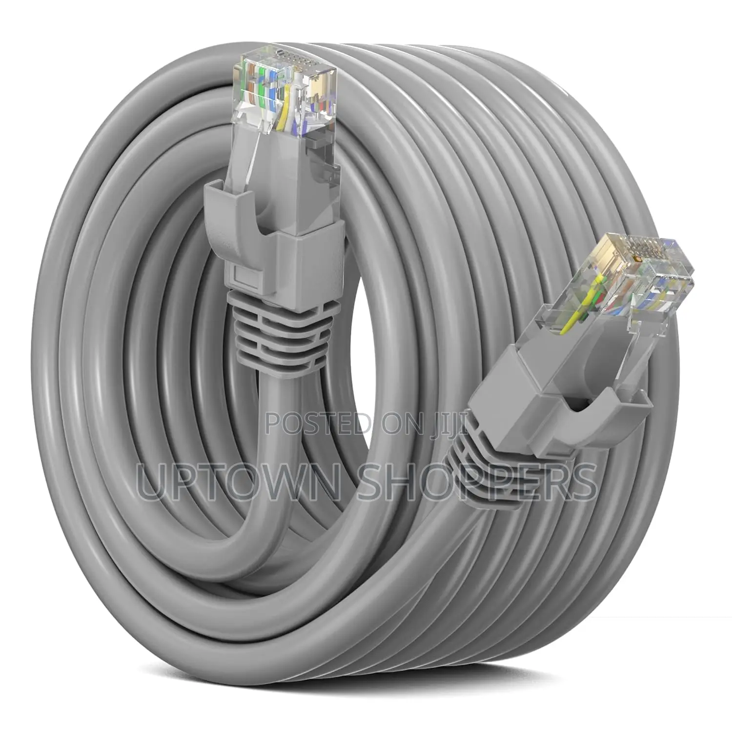50m Cat 6 Ethernet Cable Outdoor Indoor Long Round Rj45 Network Cable