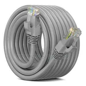 50m Cat 6 Ethernet Cable Outdoor Indoor Long Round Rj45 Network Cable