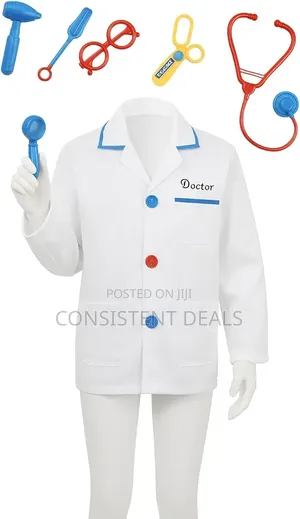 Kids Doctor Costume Dress Up Set