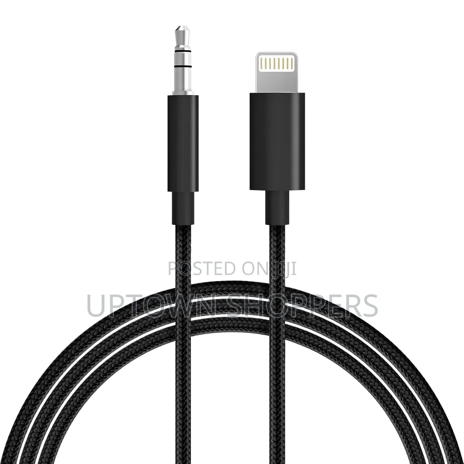 Lightning To 3.5 Mm Aux Cable For Car Stereo, Speaker, Headphone