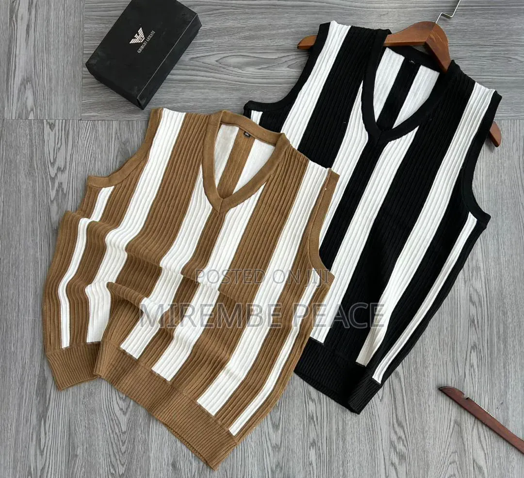 Sleeveless Knitted Sweaters Vests
