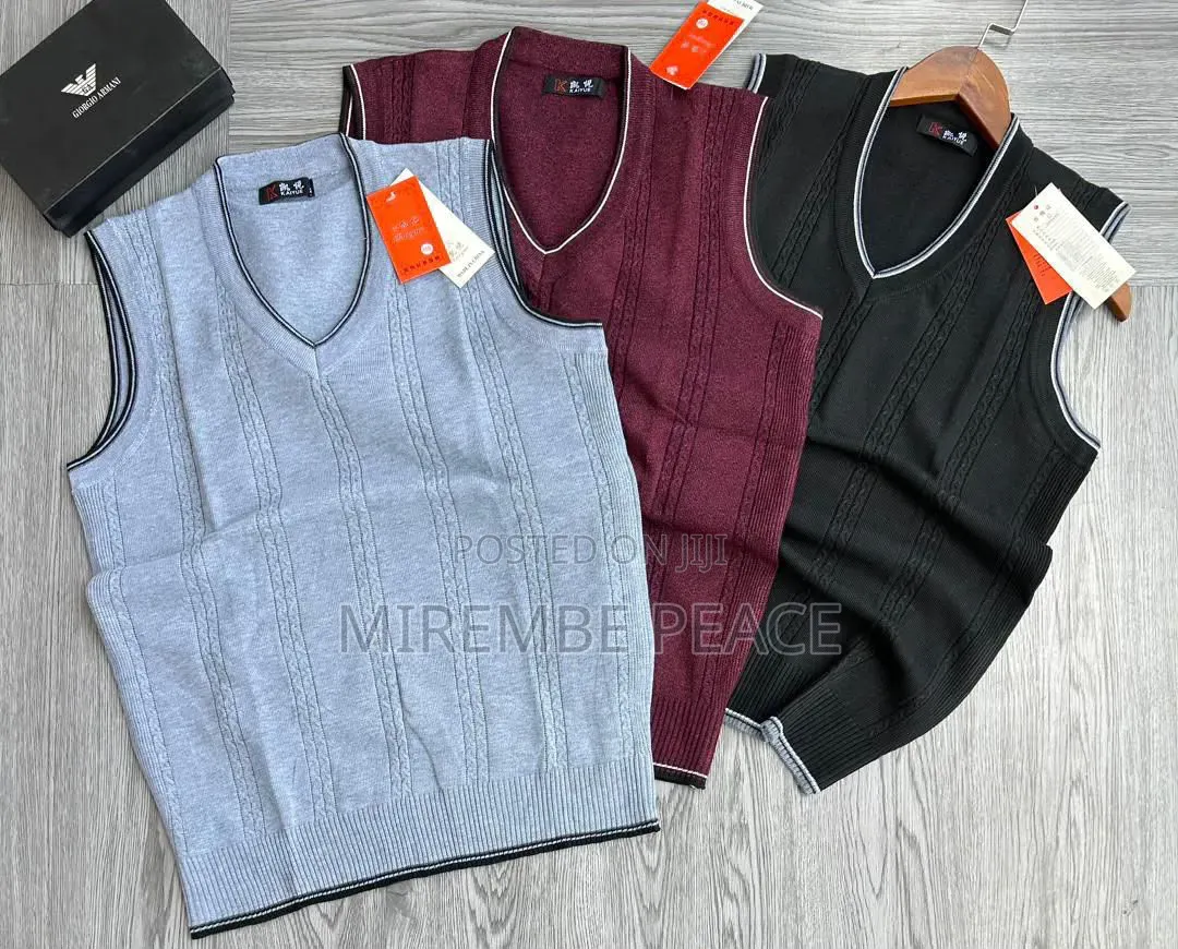 Sleeveless Knitted Sweaters Vests