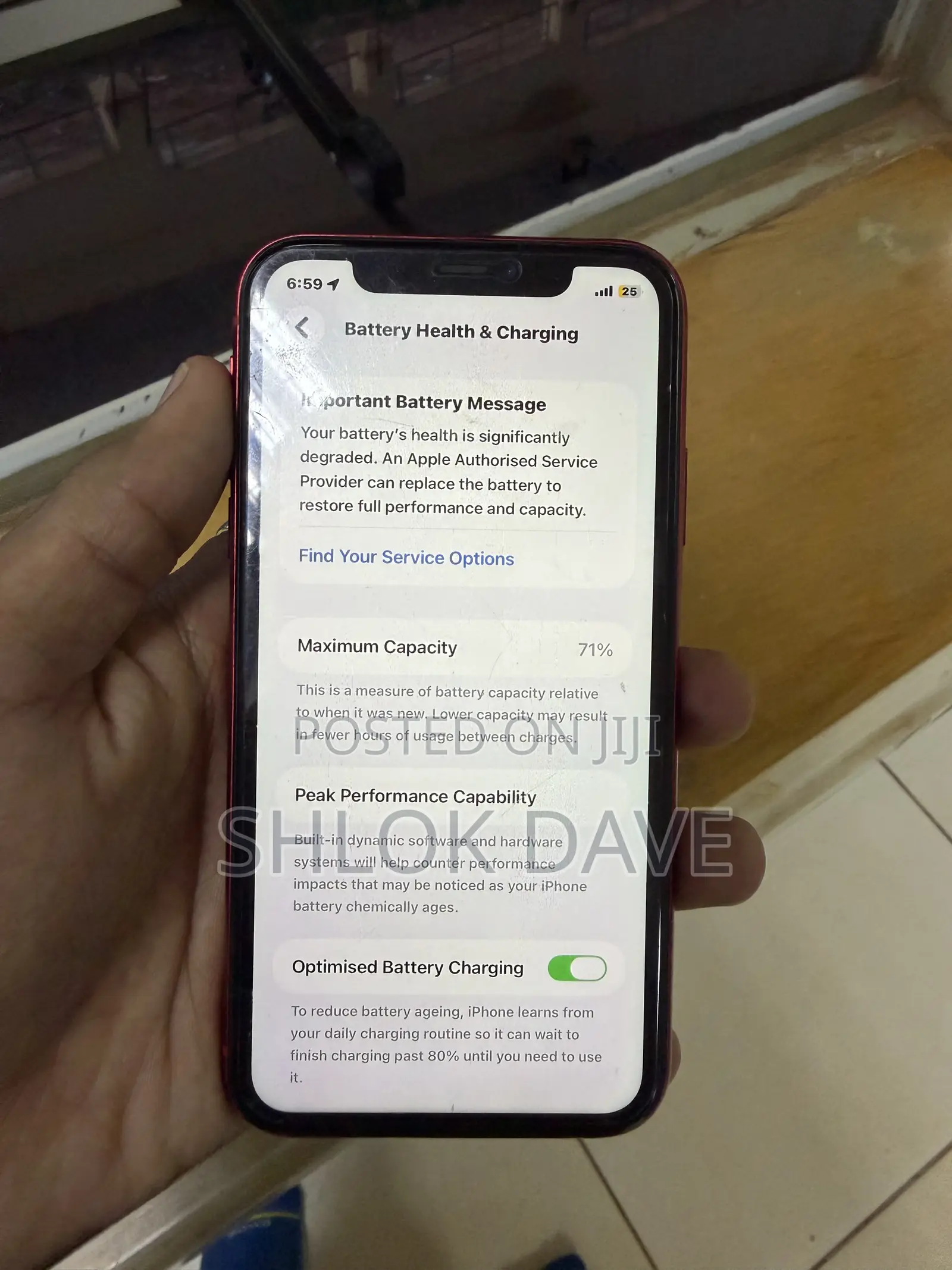 Apple iPhone 11 64 GB Red