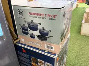 Aluminum 11pcs Pots and Pans Set Non-Stick Cookware Set