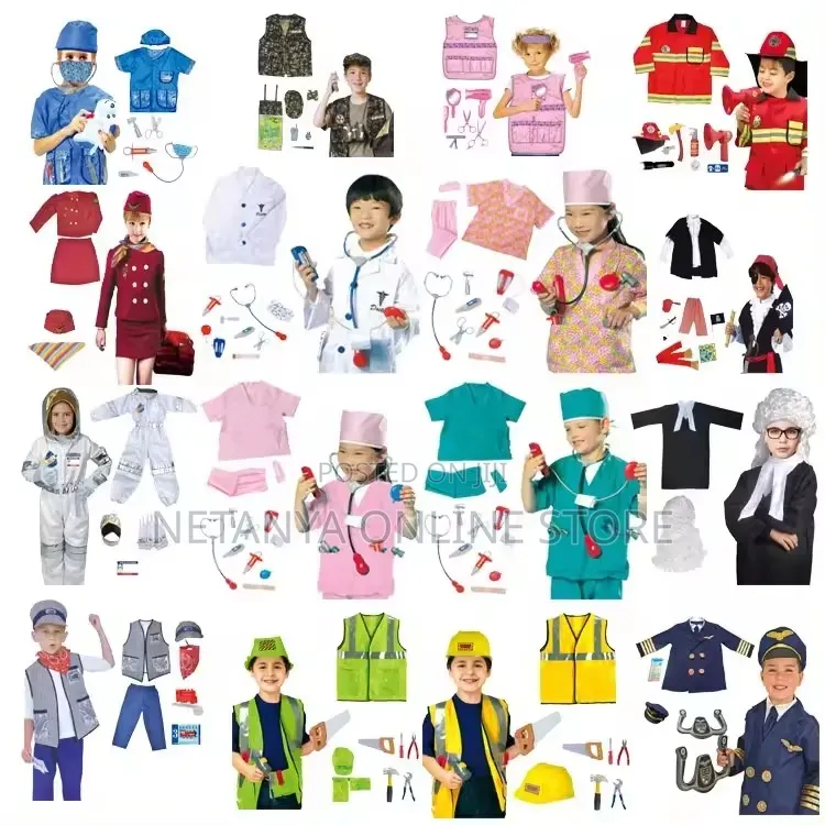 Kids Chef Career Costumes