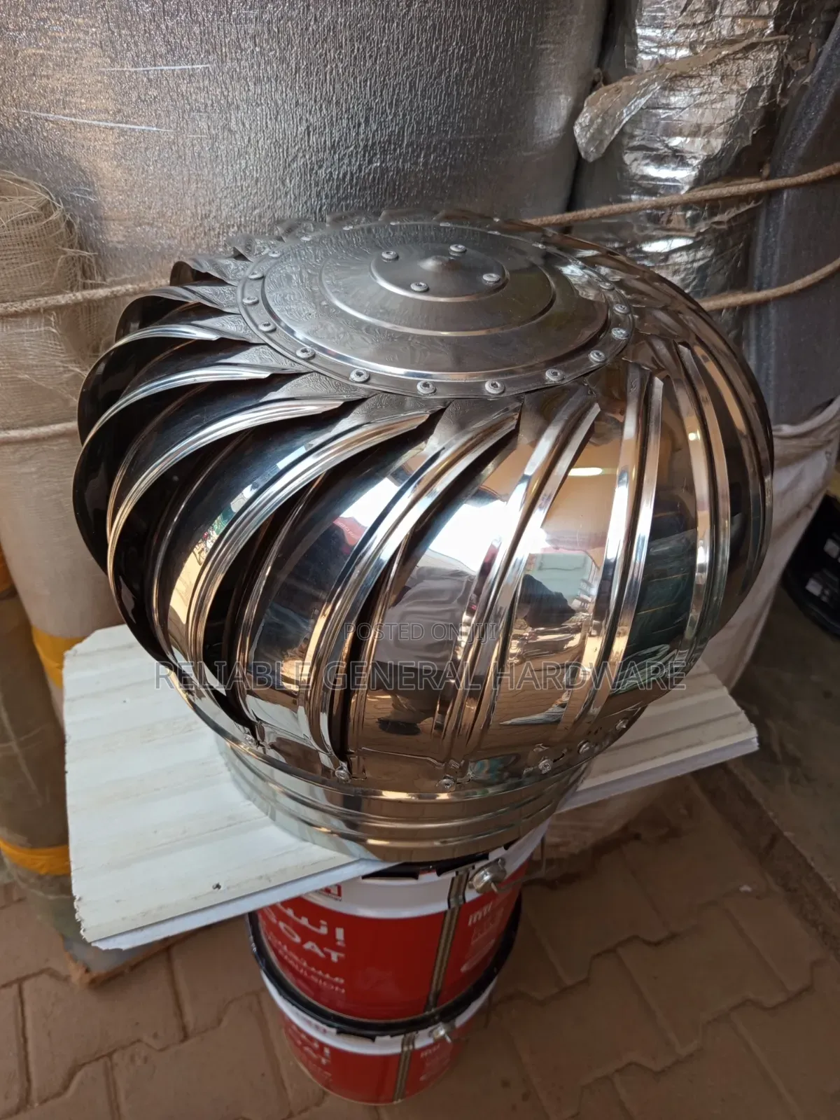 Roof Turbine Ventilator 200mm , Factory Fans Air Fan