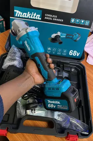 Cordless Angle Grinder 2 Batteries Rechargeable