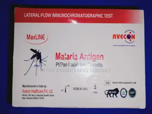 Maxline Malaria Antigen Pf/Pan Rapid Test Cassette (Pack of 25)