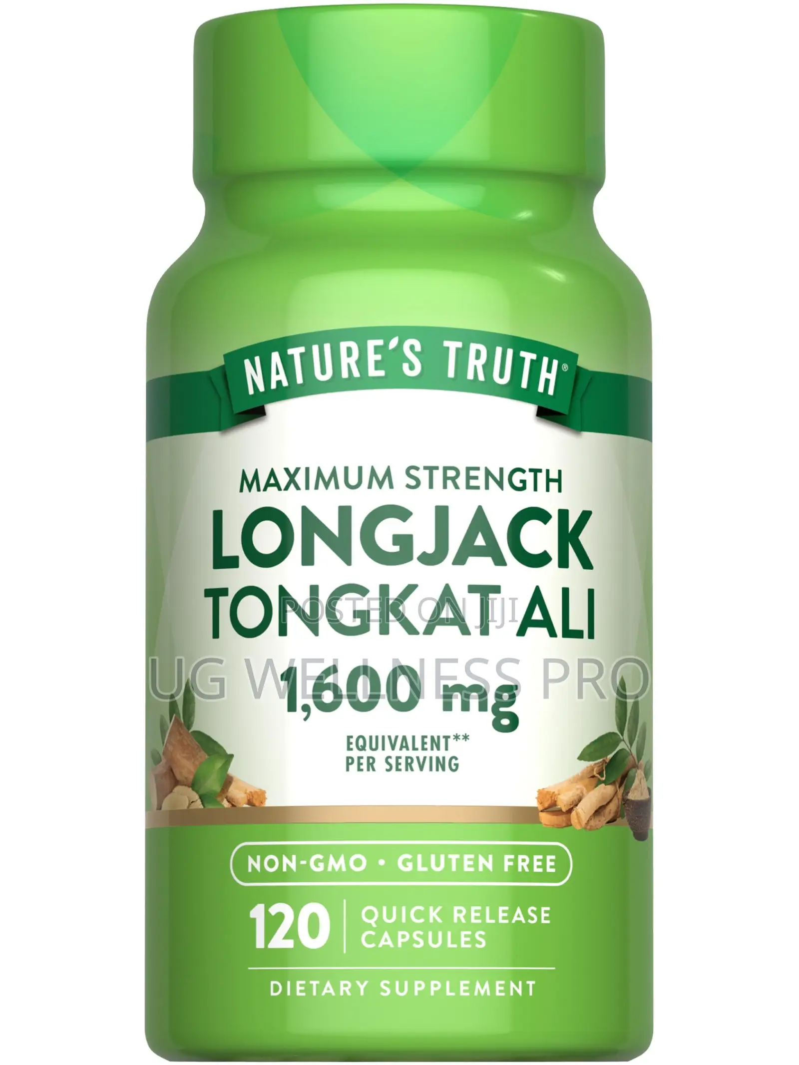 Nature's Truth Tongkat Ali Is a Maximum-Strength 120 Capsules