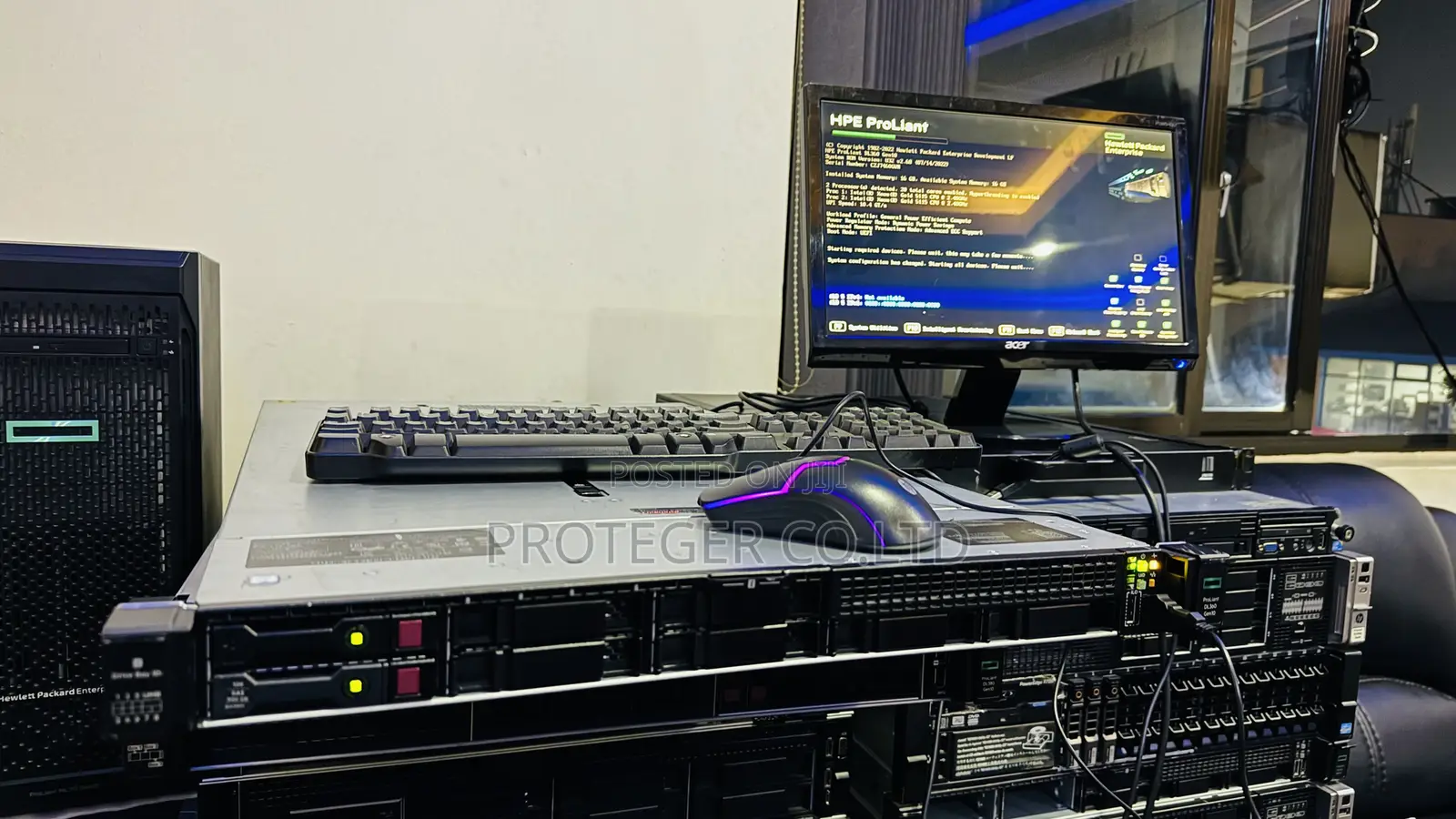 Server HP ProLiant DL360 Gen10 16GB Intel Xeon HDD 640GB