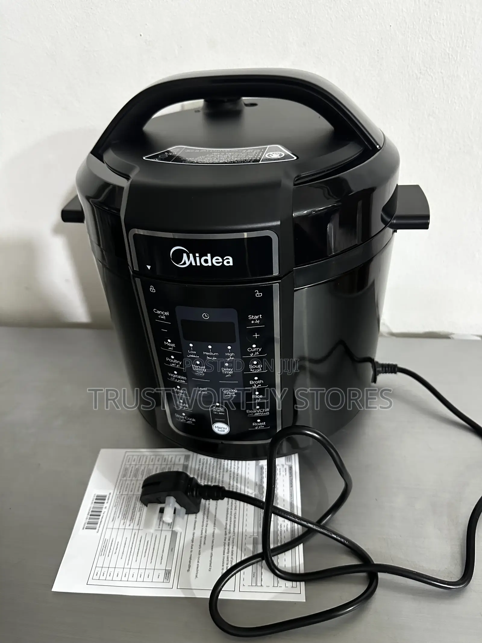 6litres Midea Pressure Cooker