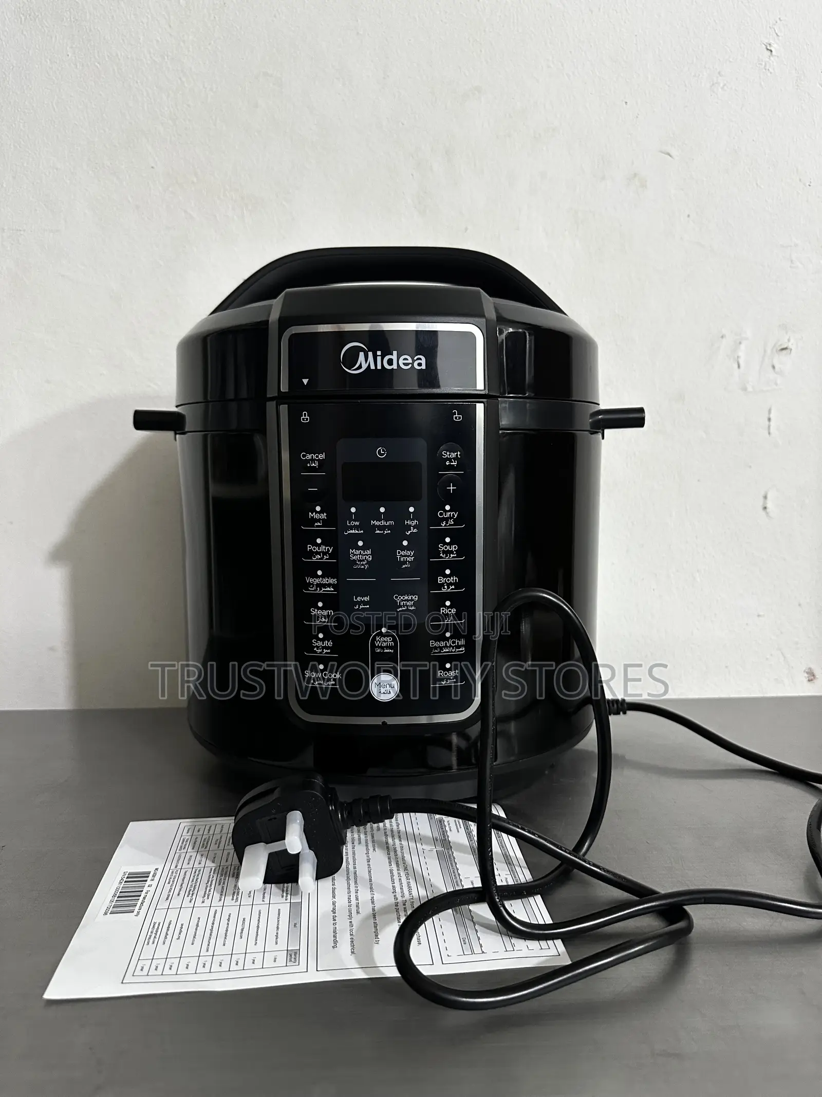 6litres Midea Pressure Cooker