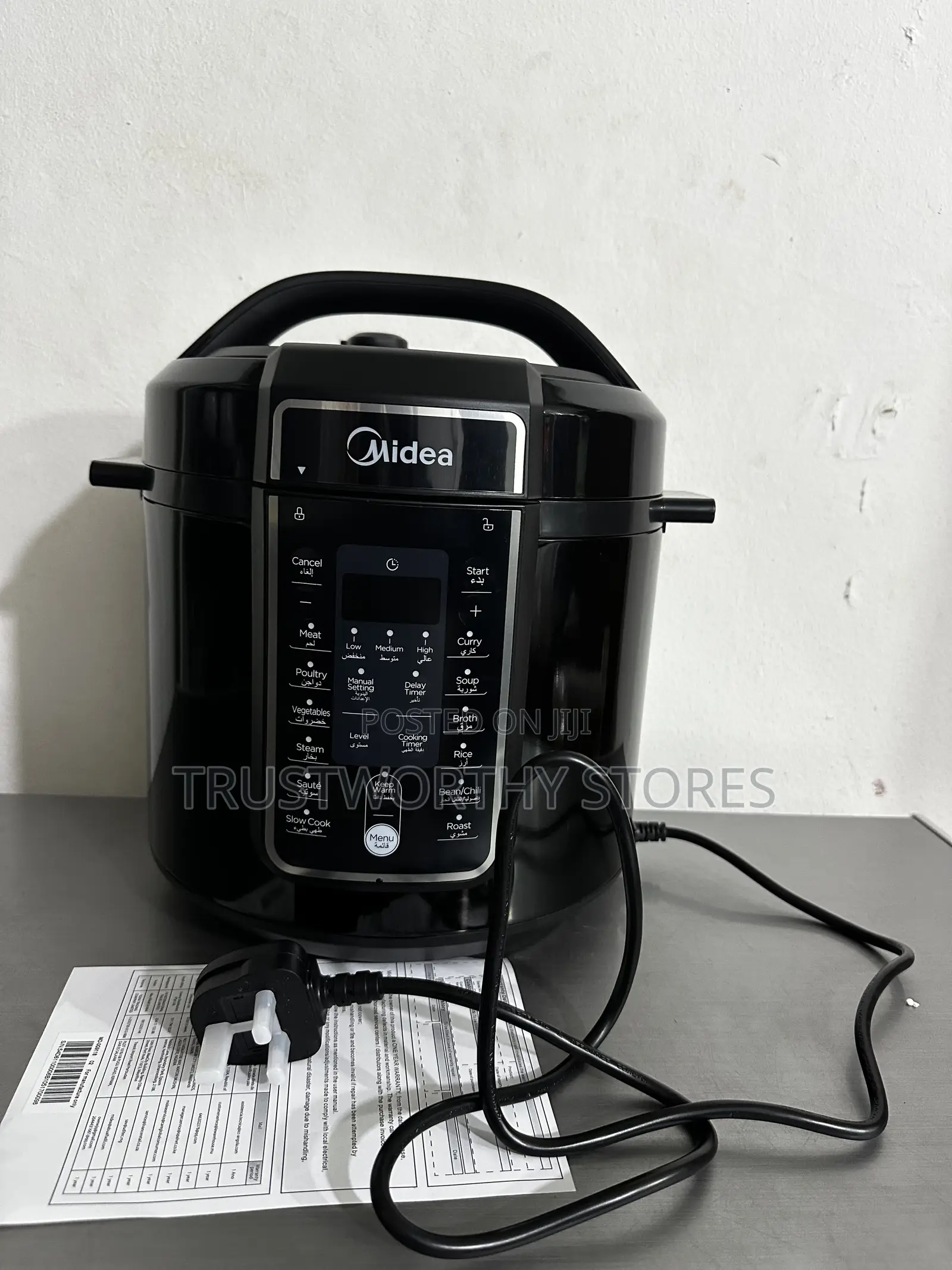 6litres Midea Pressure Cooker