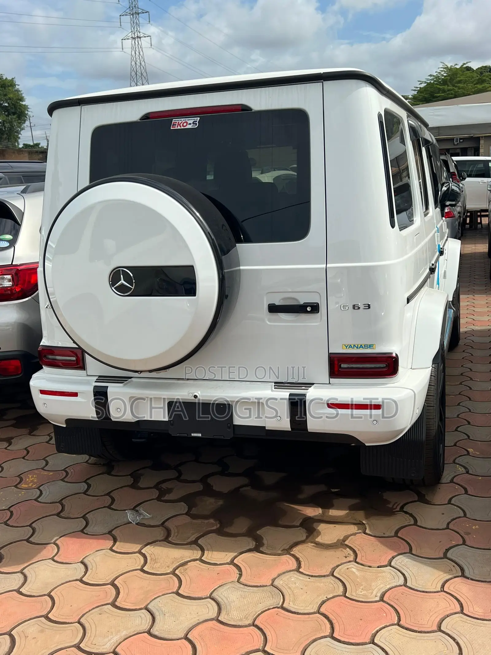 New Mercedes-Benz G-Class 2024 White