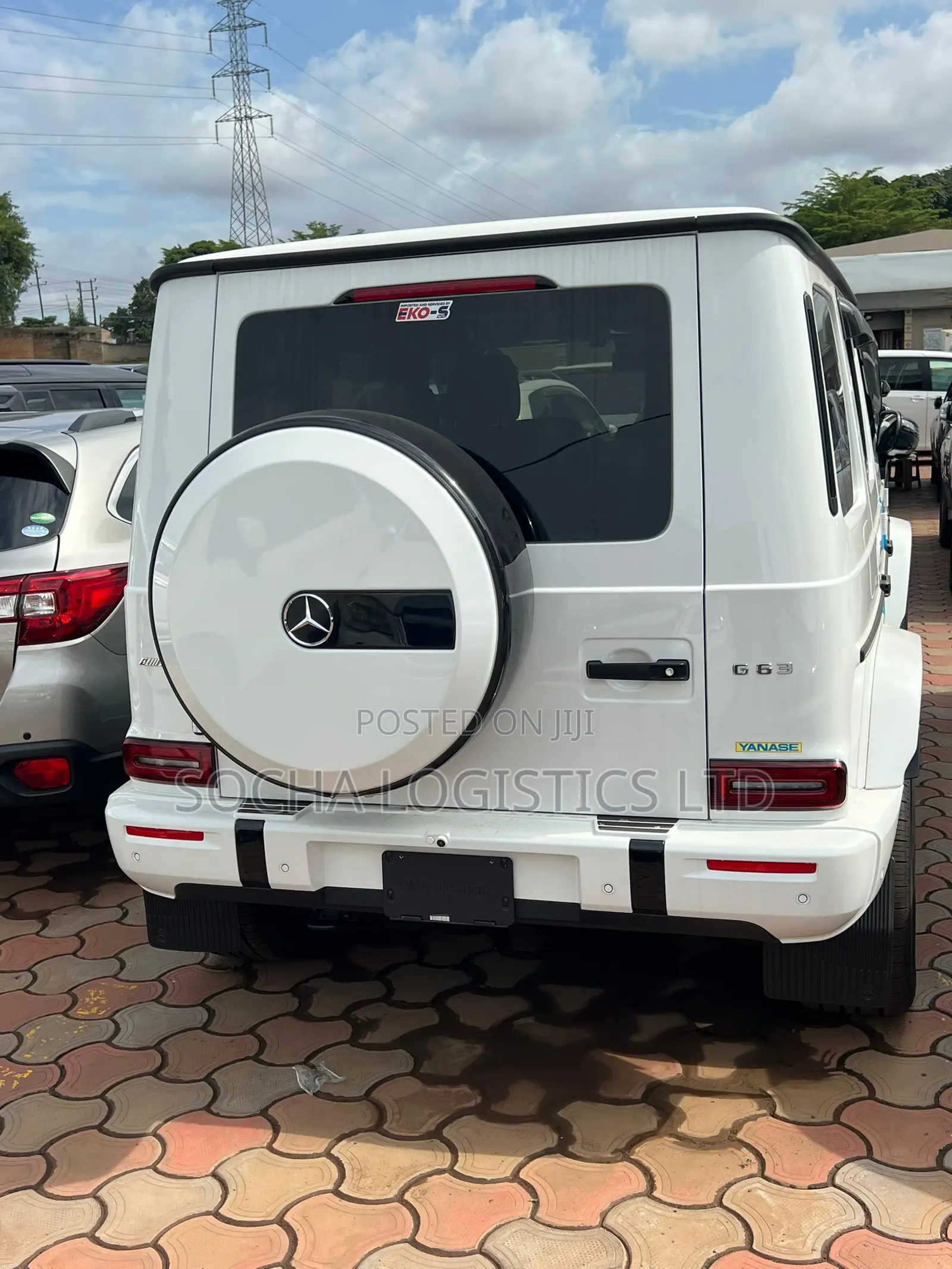 New Mercedes-Benz G-Class 2024 White