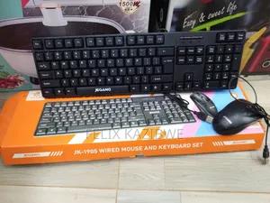 Jeqang Wired Keyboard and Mouse Set.