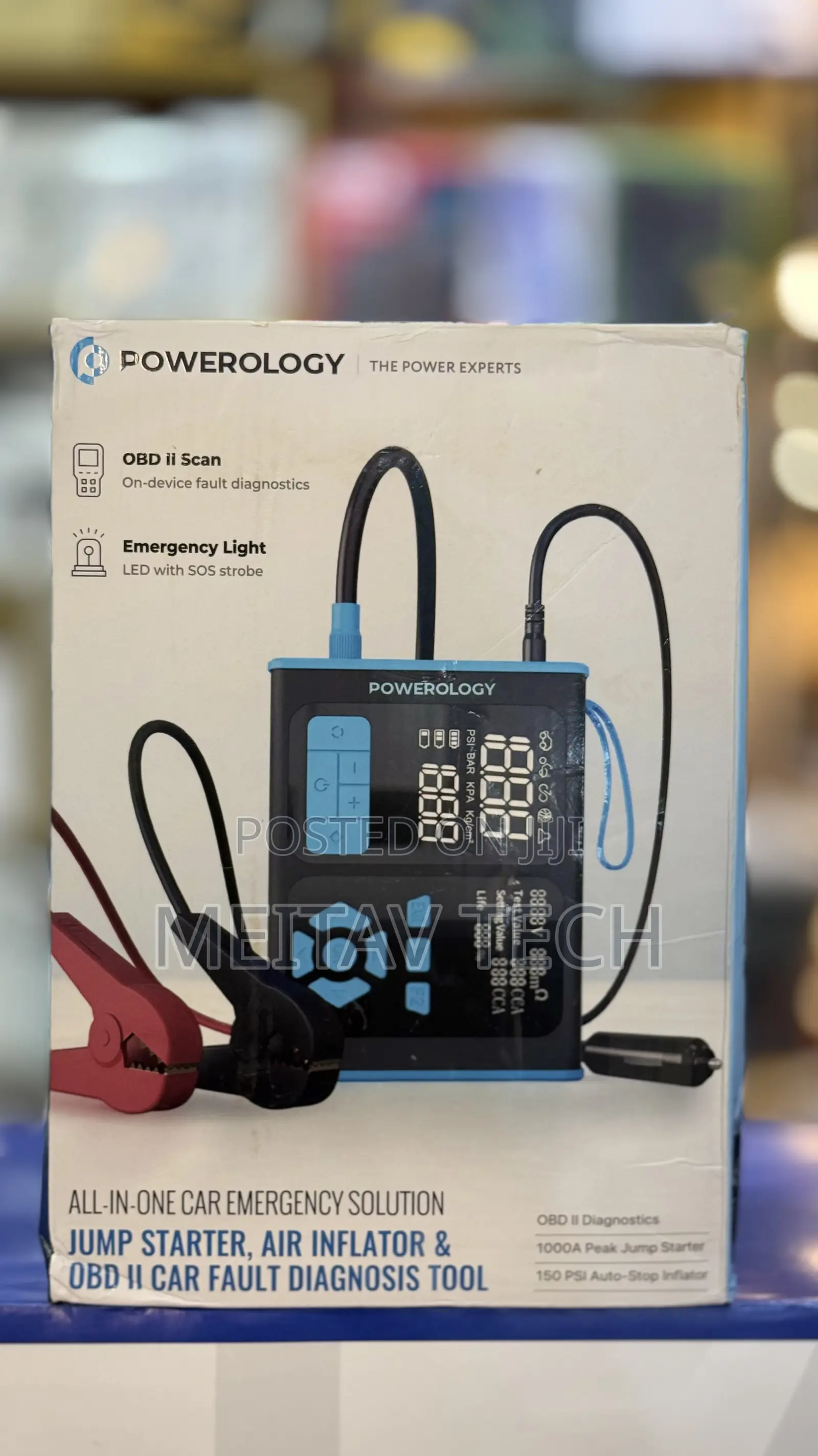 Jump Starter, Powerology 4in1
