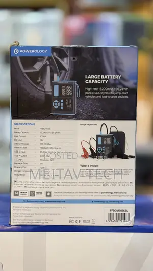 Jump Starter, Powerology 4in1