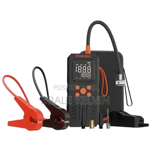 Porodo 4in1 Multi Tool Inflator Jump Starter With 150psi, 15200mah