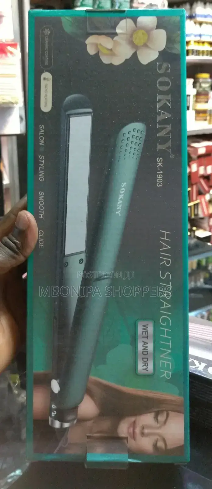 Sokany Multi-Functional Dry Wet Professional Hair Straightener