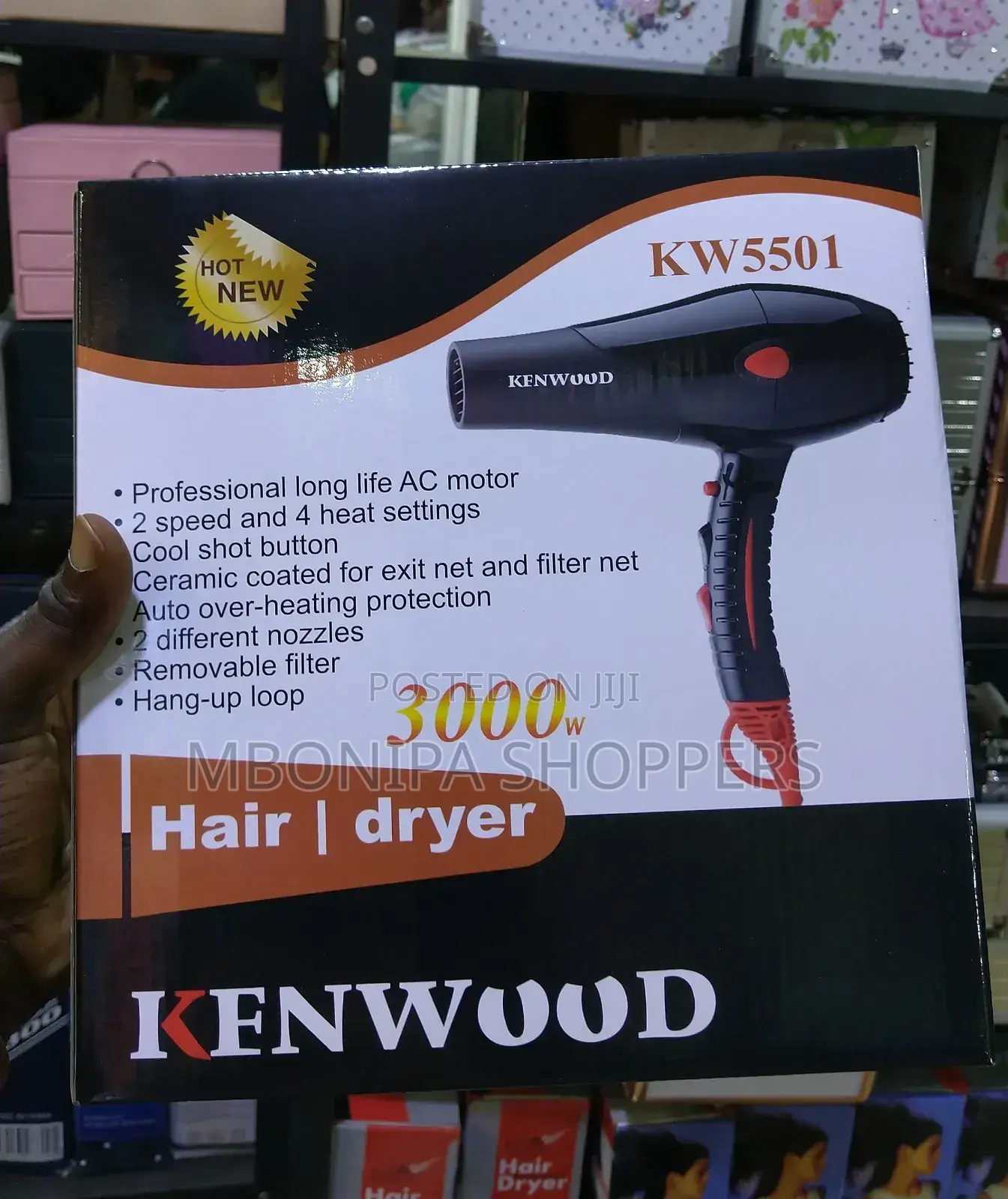 Kenwood Heavy Duty Professional Hair Dryer
