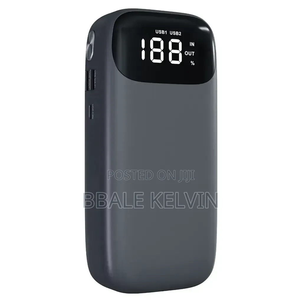 Green Lion Flex Power Jumper and Power Bank 10000mah, 3in1 Function