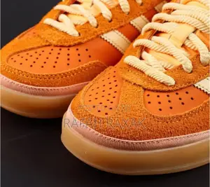 Orange Adidas Bad Bunnyx Gazelle Sneakers