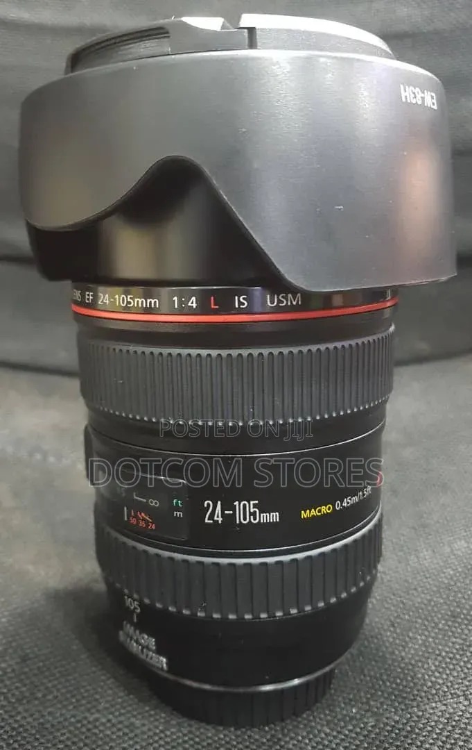 Canon Ef 24-105mm F/4l Is Usm Camera Lens