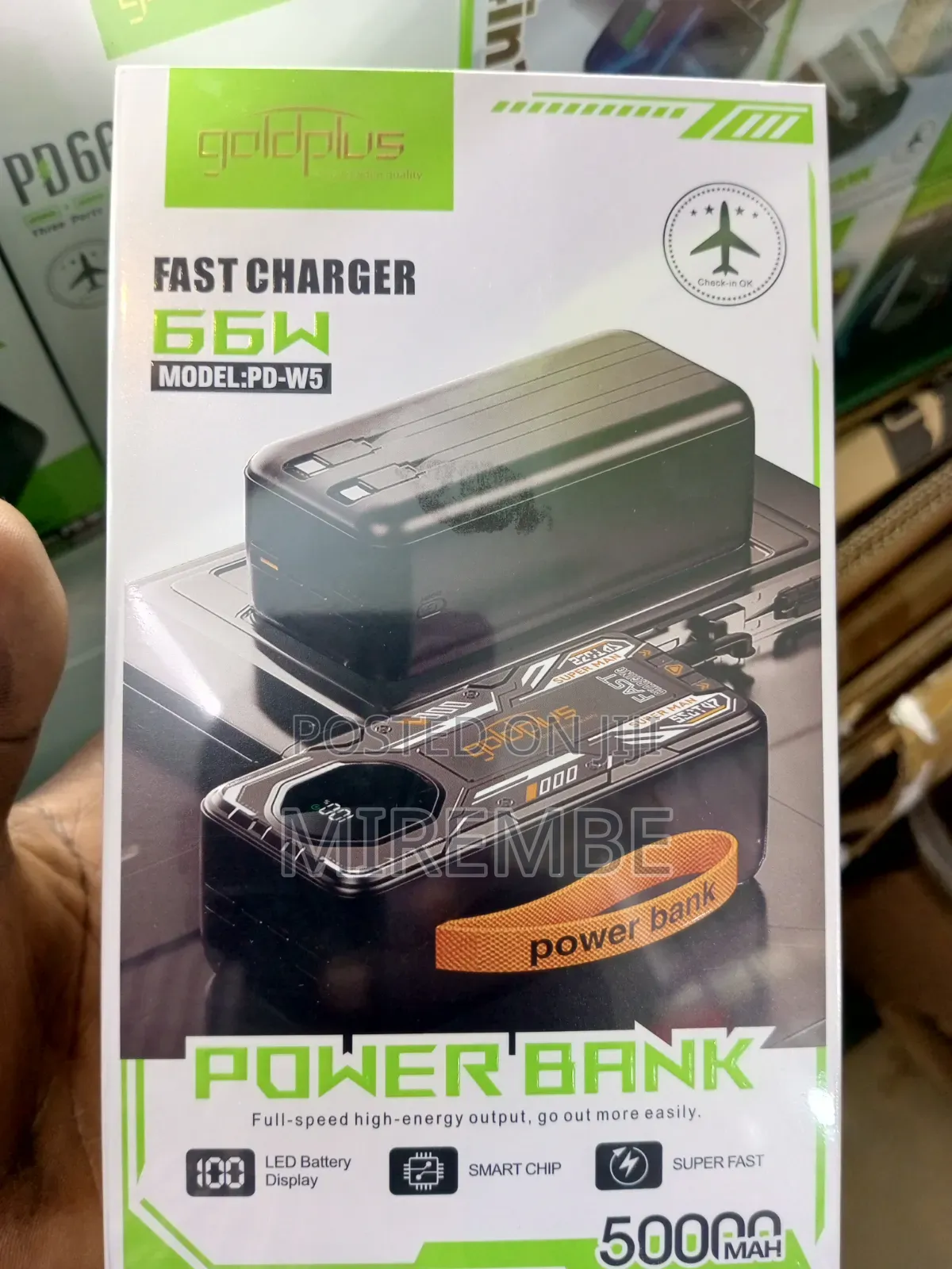Power Bank Goldplus 50000mah
