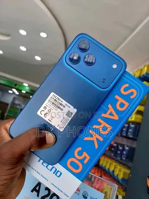 New Tecno Spark 50 128 GB Blue