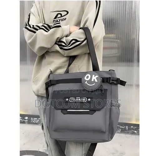 Tbjiang Fashion Large Capacity Multi-Pocket Tote Bag