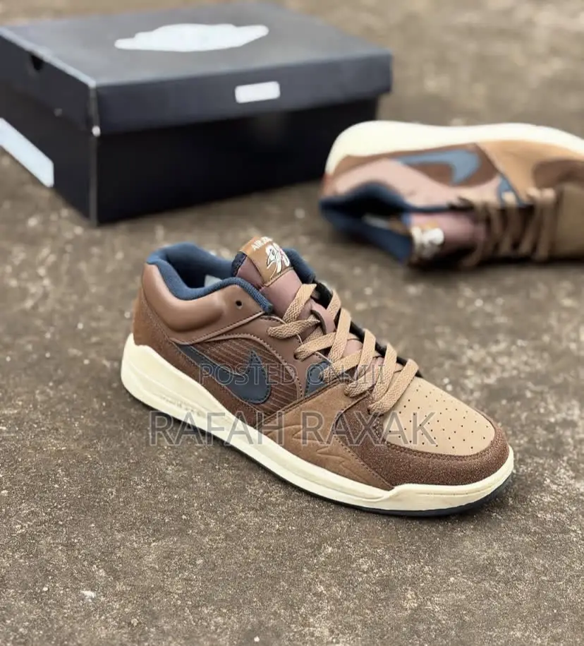 Brown Jordan Stadium 90”Cocoa Wow Sneakers