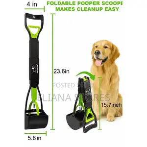 Long-Handled Jaw Clamp Pooper Scooper