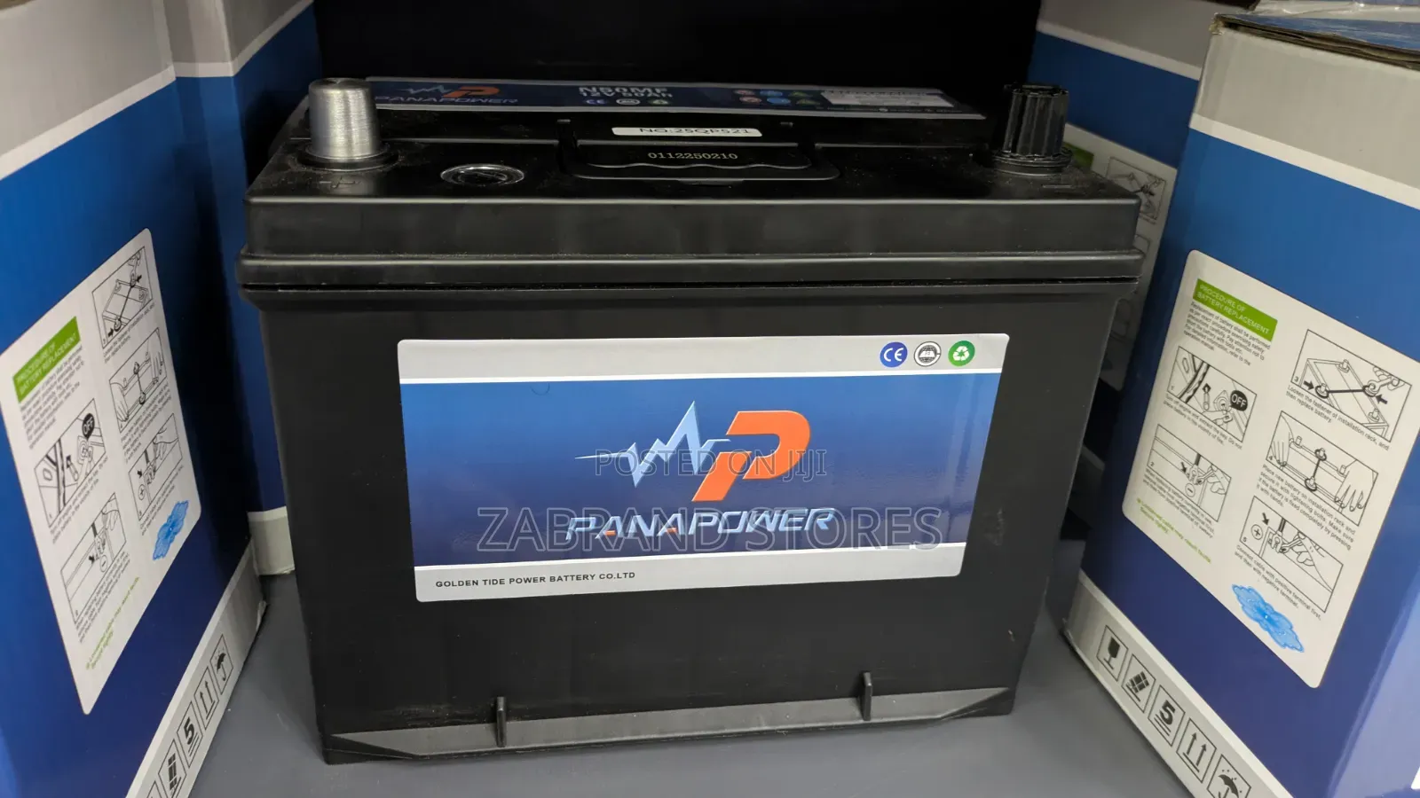 Panapower Automotive Battery N50mf/Ah