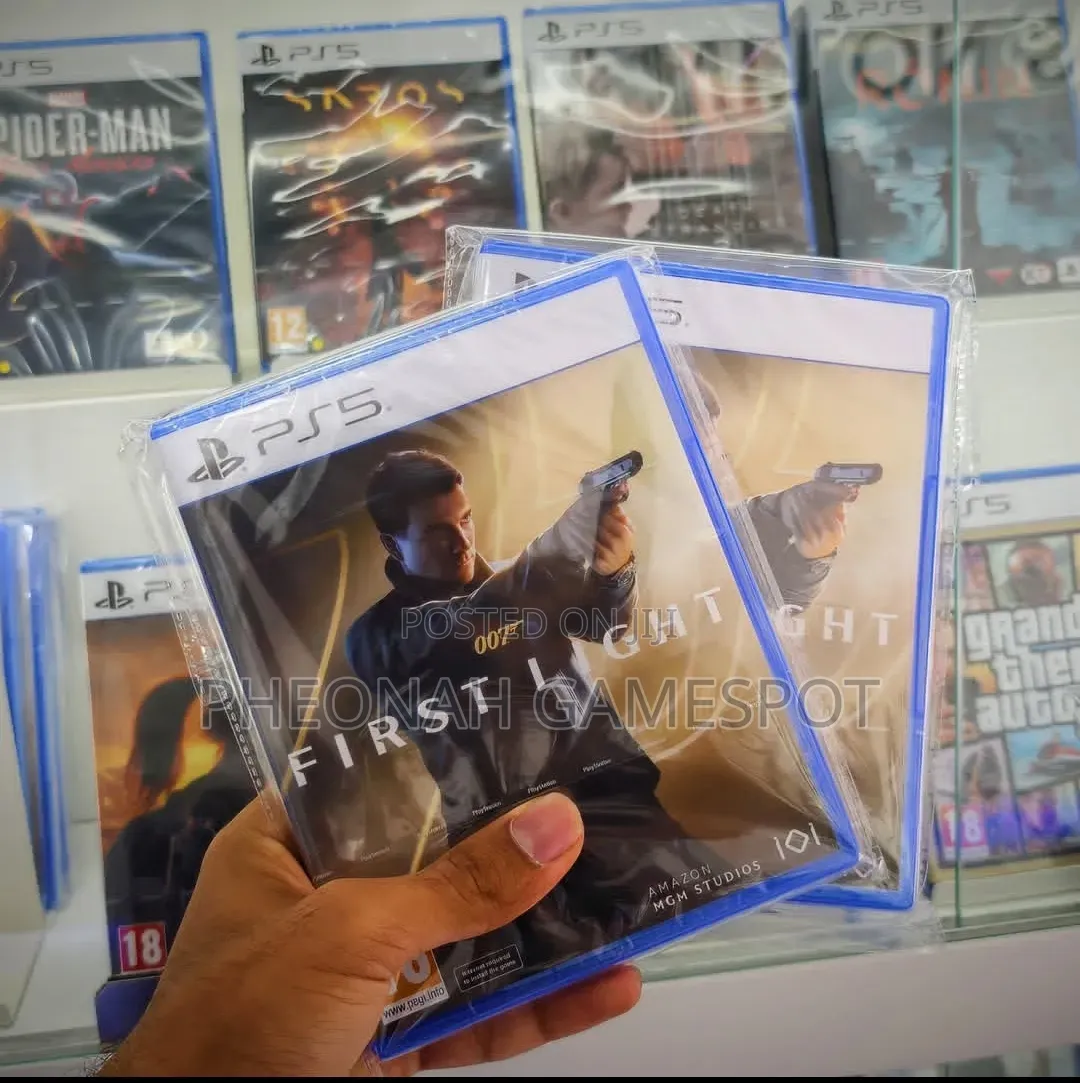 Oo7 First Light Video Game Cd for Ps5