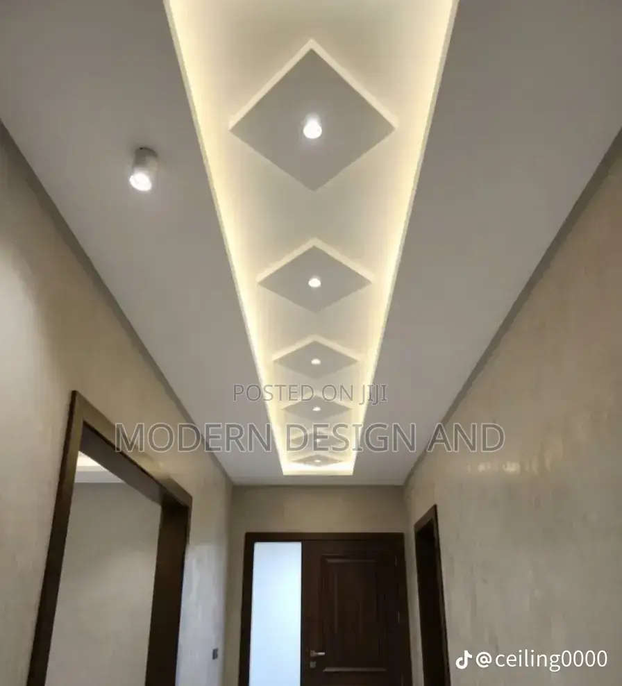 Gypsum Ceiling Collido Bulcate Strip Lighting