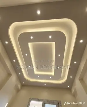 Gypsum Ceiling Design Done in Bugolobi Home