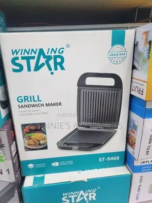 Winning Star Grill Sandwich Maker Machine St-9468