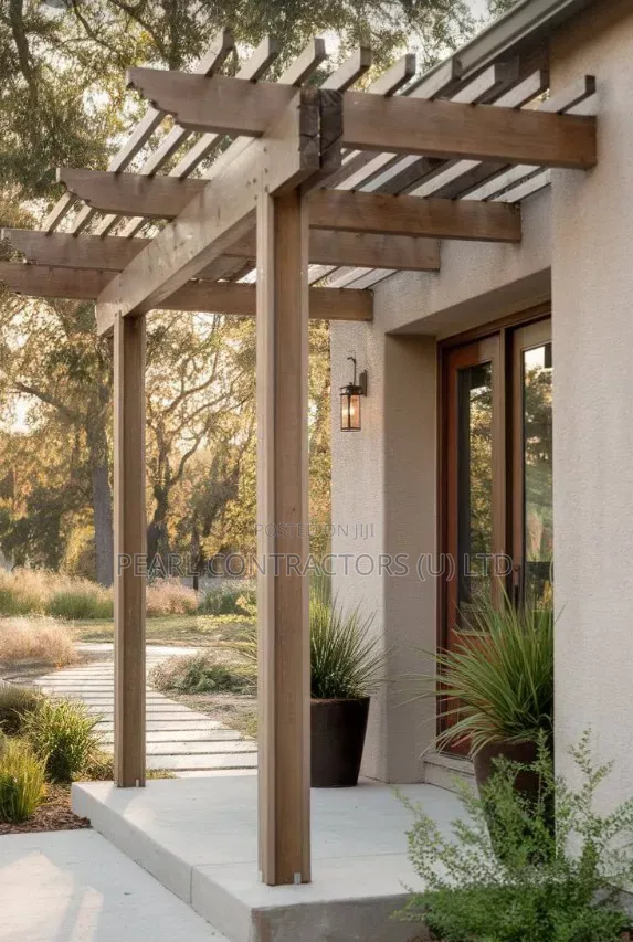 Wooden Pergola Construction
