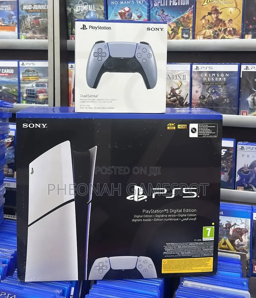 Brand New Playstation 5 Slim Digital Version With an Extra Pad. Fresh