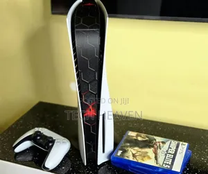 Ps5 Console 1 Pad and 4 Disk Games in Good Condition