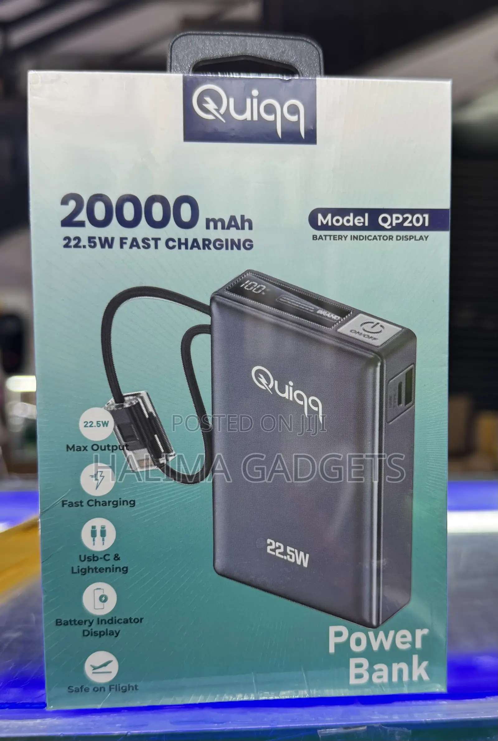 Quiqq 20000mah Powerbank