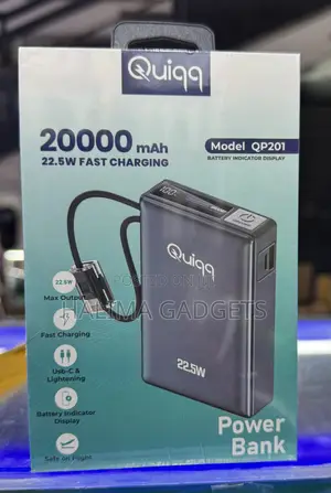 Quiqq 20000mah Powerbank