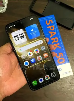 New Tecno Spark 50 128 GB Black