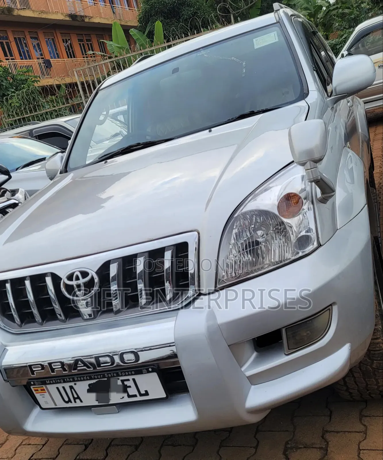 Toyota Land Cruiser Prado 2008 Silver