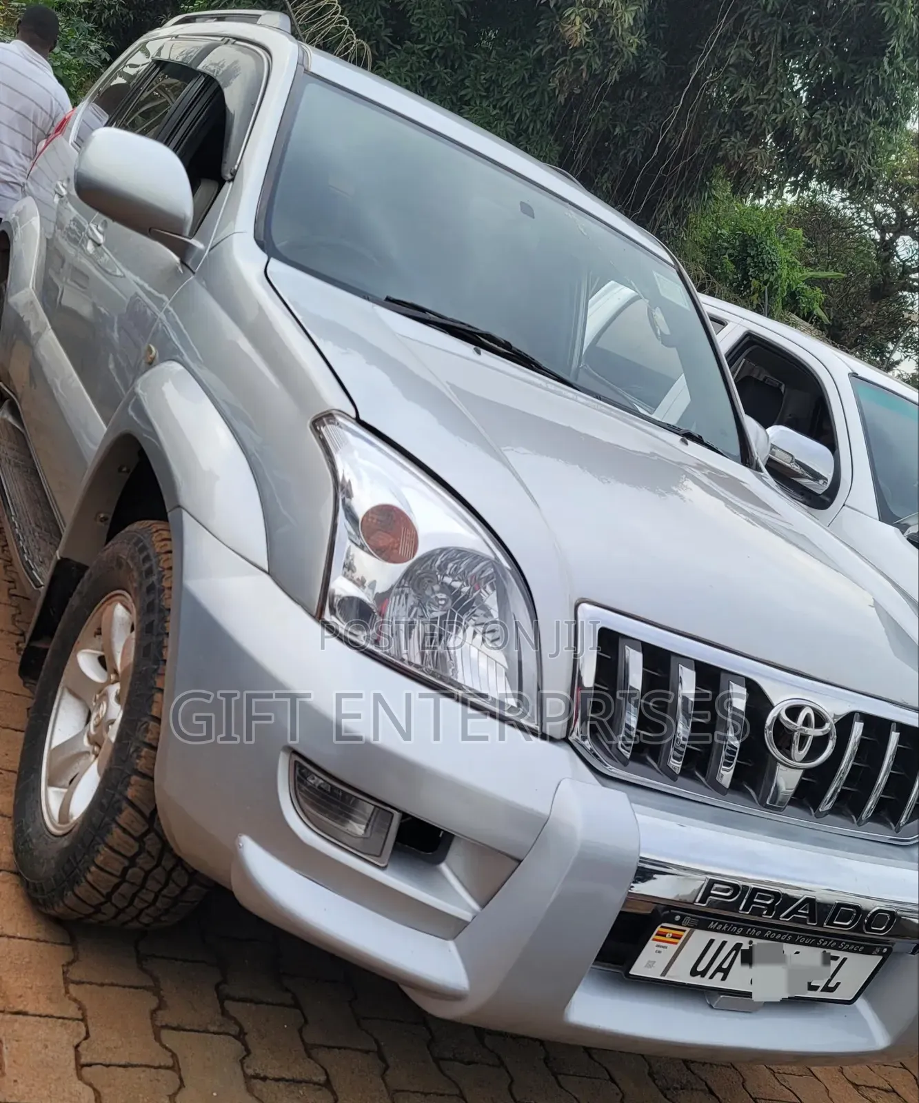 Toyota Land Cruiser Prado 2008 Silver