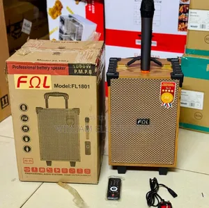 Professional Battery Speaker/Fol Fl1801 Speaker