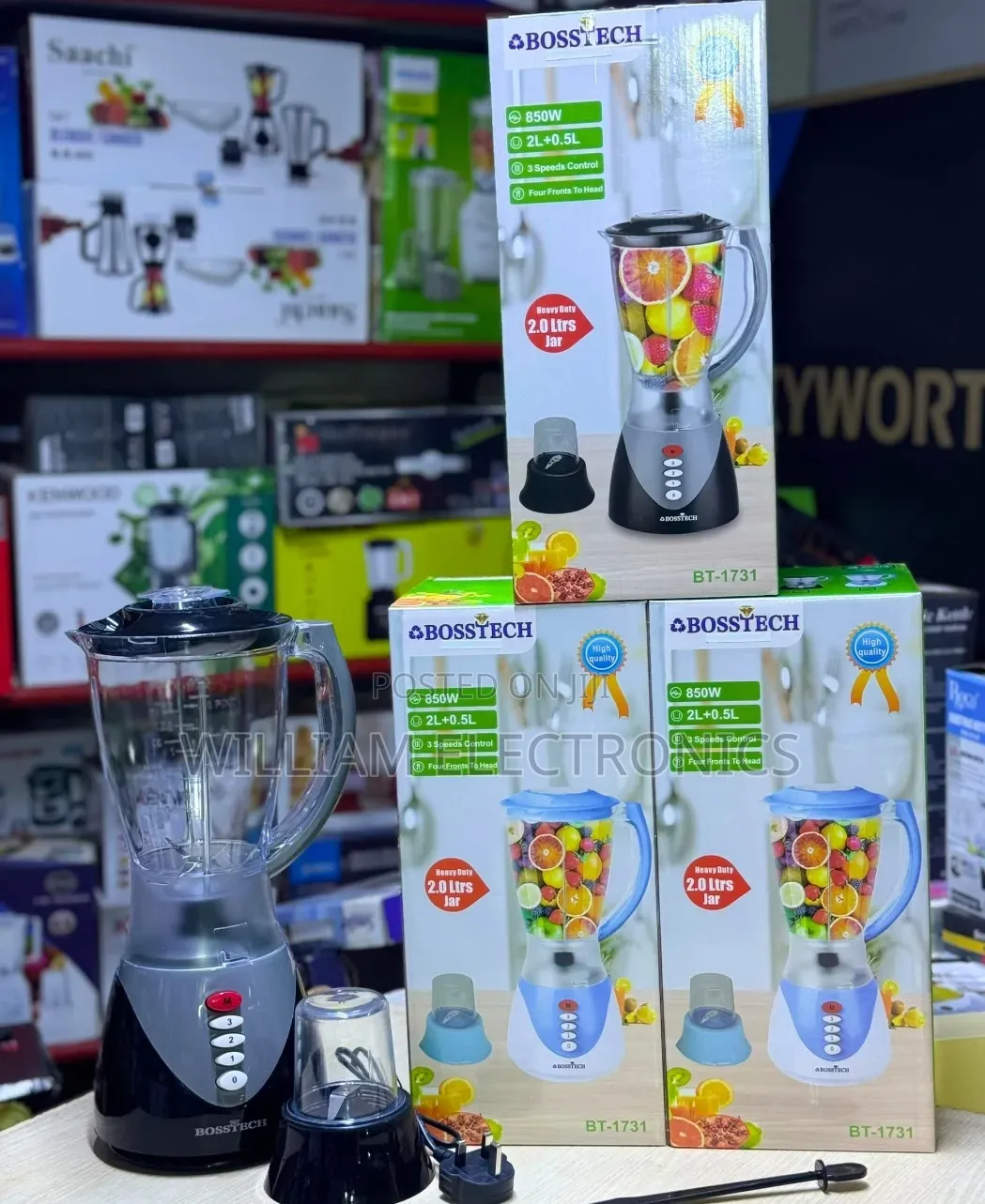 2.0l Blender / Bosstech Electric Blender